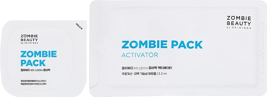 Антивозрастная лифтинг-маска для лица - SKIN1004 Zombie Pack & Activator Kit