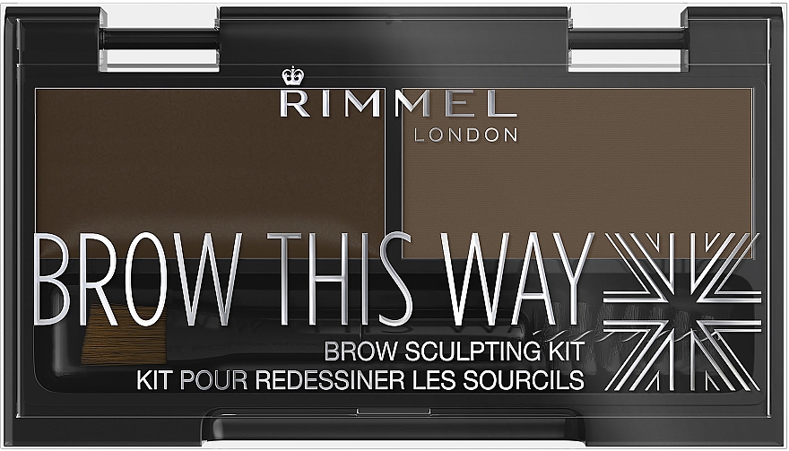 Набор для моделирования бровей - Rimmel Brow This Way Eyebrow Sculpting Kit
