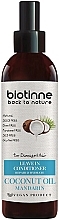 Кондиціонер для волосся "Кокосове масло і мандарин" - Biotinne Coconut Oil Mandarin Leave In Conditioner — фото N1
