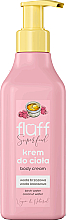 Крем для тіла "Крем-брюле з малиною" - Fluff Superfood Body Cream — фото N1
