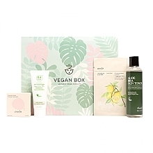 Парфумерія, косметика Набір, 4 продукти - Miin Korean Cosmetics Vegan Box Combination Skin