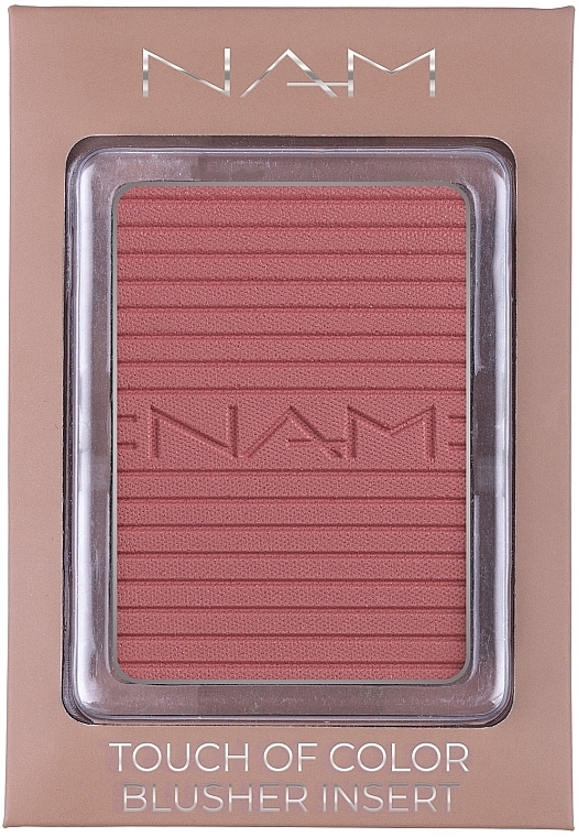 Румяна для лица - NAM Touch of Color Blusher Insert (сменный блок) — фото N1