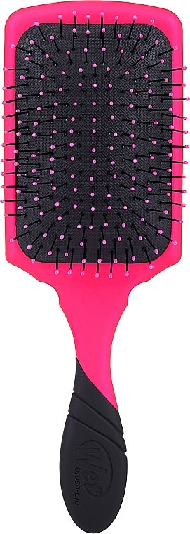 Расческа для спутанных волос, розовая - Wet Brush Pro Paddle Detangler Pink — фото N1