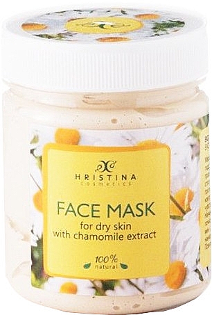 Маска для лица "Ромашка" - Hristina Cosmetics Chamomile Extract Face Mask — фото N1