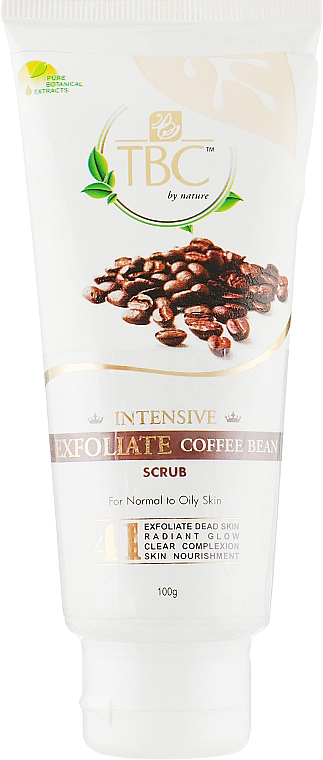 Скраб "Интенсивный" с кофе для нормальной и жирной кожи - TBC Intensive Exfoliate Coffee Bean Scrub — фото N1