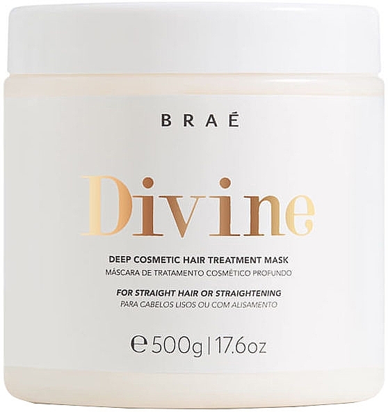 Маска для глубокого восстановления сильно поврежденных волос - Brae Divine Deep Cosmetic Hair Treatment Mask — фото N2