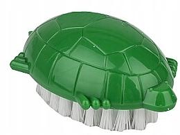 Парфумерія, косметика Щітка для рук дитяча, черепаха зелена - Sanel Postacie