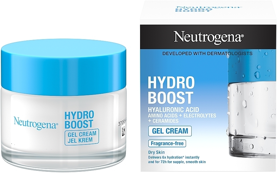 Зволожувальний крем-гель для обличчя - Neutrogena Hydro Boost Gel-cream — фото N2