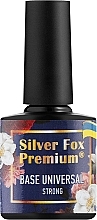 Духи, Парфюмерия, косметика База для гель-лака, 8 мл - Silver Fox Strong Builder Clear Silver Fox Premium