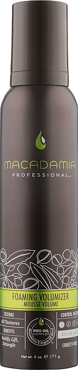 Мус для об'єму волосся - Macadamia Professional Foaming Volumizer — фото N1