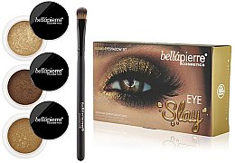 Духи, Парфюмерия, косметика Набор для макияжа глаз - Bellapierre Eye Slay Kit Gilded