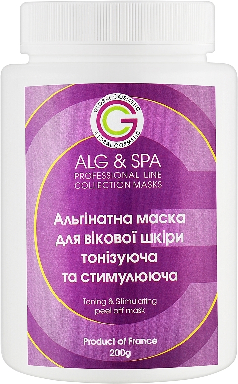 Альгинатная маска "Тонизирующая и стимулирующая для возрастной кожи" - ALG & SPA Professional Line Collection Masks Tonic and Stimulating Peel off Mask