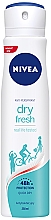 Дезодорант-антиперспирант спрей - NIVEA Dry Fresh Antiperspirant Deodorant Spray — фото N2