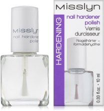 Духи, Парфюмерия, косметика Укрепляющий лак для ногтей - Misslyn Nail Hardener Polish