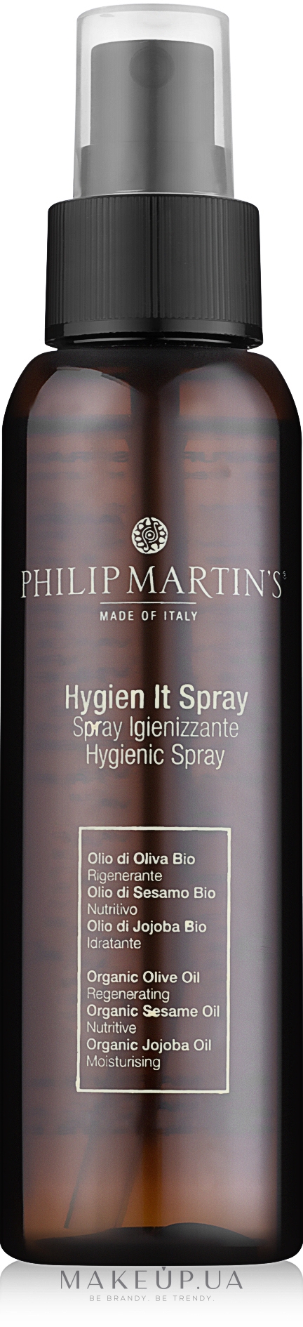 Гігієнічний спрей для рук - Philip Martin's Hygien It Spray — фото 100ml