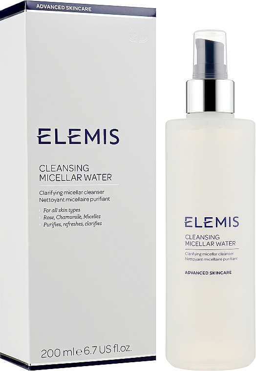 Очищувальна міцелярна вода - Elemis Smart Cleanse Micellar Water — фото N2
