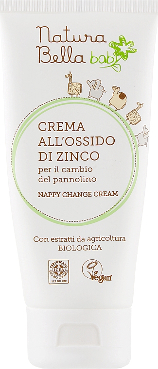 Дитячий крем після зміни підгузка - Pierpaoli Natura Bella Nappy Change Cream