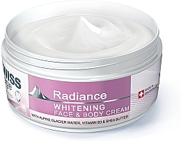 Відбілювальний крем для обличчя та тіла - Swiss Image Radiance Whitening Face & Body Cream — фото N3