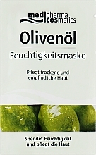 Парфумерія, косметика Зволожуюча маска для обличчя - D'oliva Pharmatheiss (Olivenol)