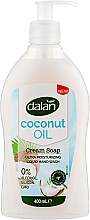 Парфумерія, косметика Рідке крем-мило з маслом кокоса - Dalan Cream Soap Coconut Oil