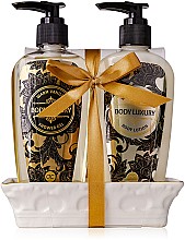 Парфумерія, косметика Набір для рук - Accentra Body Luxury (soap/200ml+h/lot/200ml + bowl)