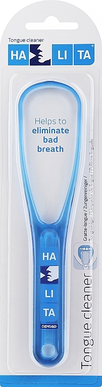 Очищувач язика, синій - Dentaid Halita — фото N1