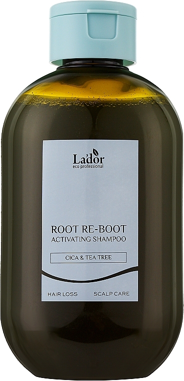 Шампунь от выпадения волос - Lador Root Re-Boot Awakening Shampoo Cica &Tea Tree