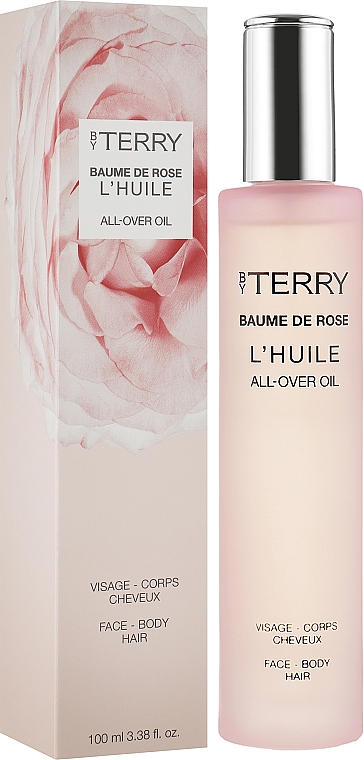 Масло для тела, лица и волос - By Terry Baume De Rose L'Huile All-Over Face Body Hair  — фото N2