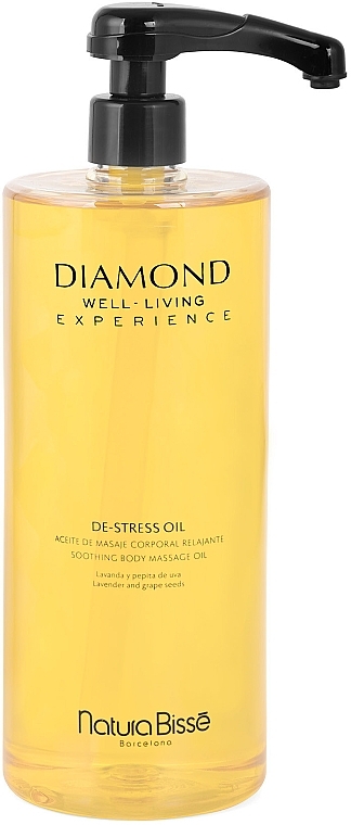 Масло для тела - Natura Bisse Diamond Well-Living De-Stress Soothing Body Massage Oil — фото N1