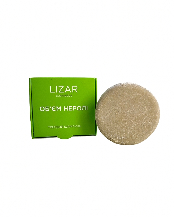 Твердий шампунь "Неролі" - Lizar Solid Shampoo — фото N1
