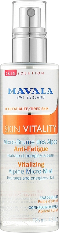 Стимулювальний альпійський мікро-міст - Mavala Vitality Vitalizing Alpine Micro-Mist