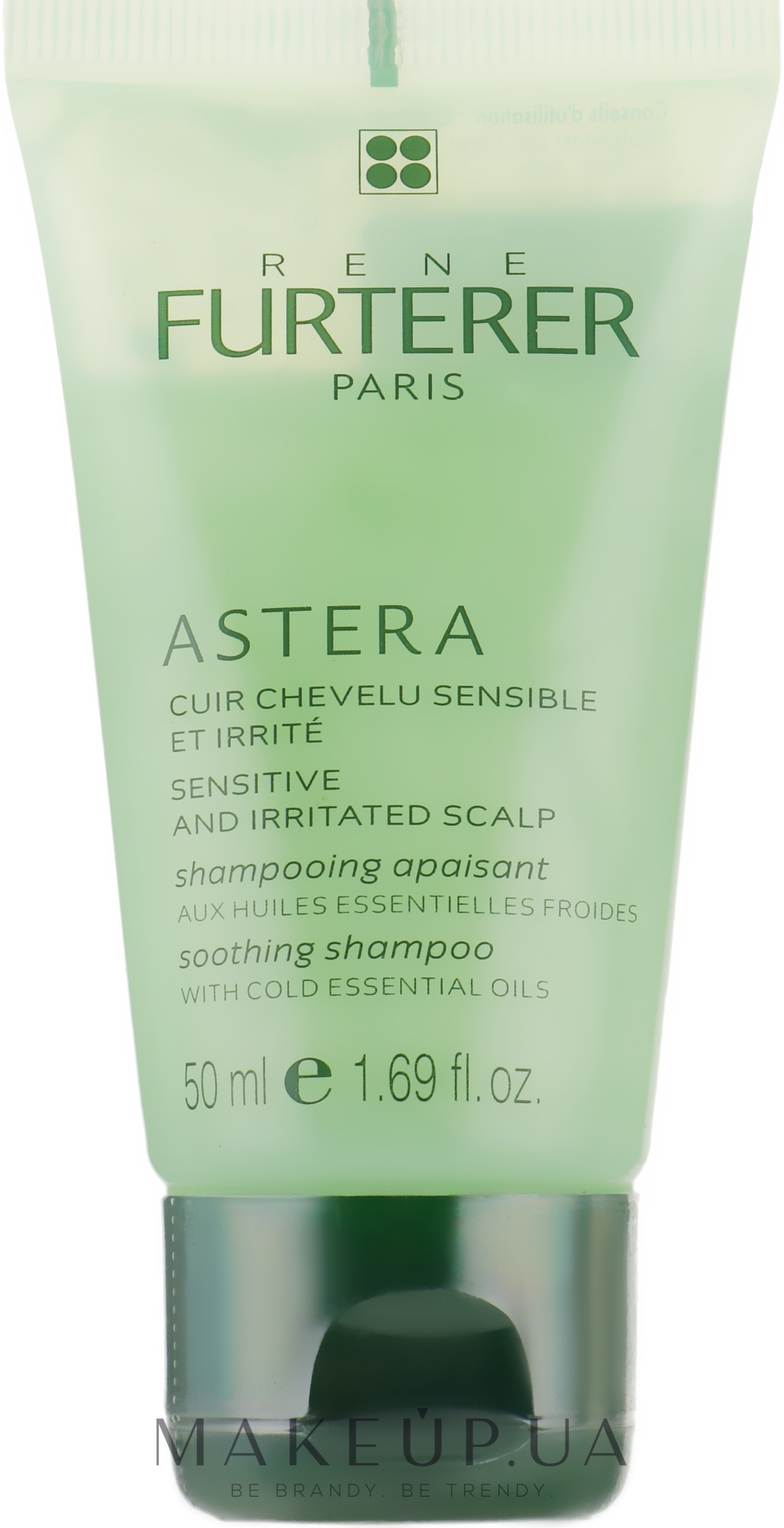 Успокаивающий шампунь - Rene Furterer Astera Soothing Shampoo — фото 50ml