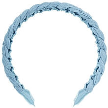 Ободок для волос, голубой - Invisibobble Hairhalo Miss Denim Headband — фото N2