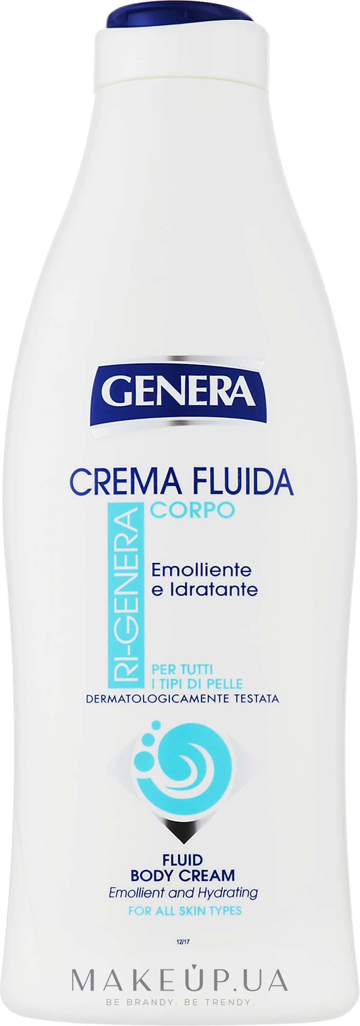 Крем-флюїд для тіла зволожувальний - Genera Cream Fluid — фото 500ml