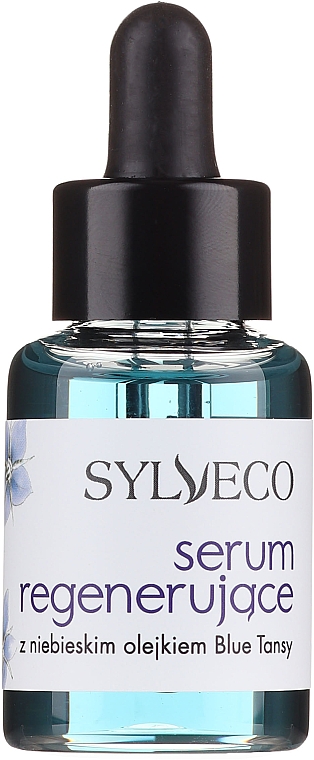 Восстанавливающая сыворотка с маслом голубой пижмы - Sylveco Blue Tansy Regenerating Serum — фото N3