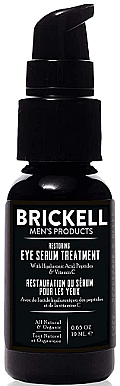 Відновлювальна сироватка для шкіри навколо очей - Brickell Men's Products Restoring Eye Serum Treatment — фото N1
