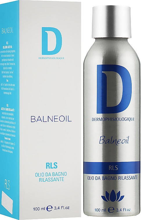 Розслаблювальна олія для ванн - Dermophisiologique Balneoil Rls — фото N2