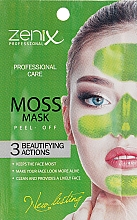 Духи, Парфюмерия, косметика Пленочная маска-пилинг с экстактом Мха - Zenix Peel Off Mask Moss