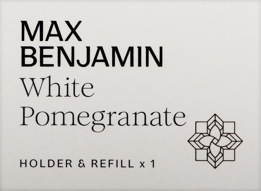 Ароматизатор для автомобиля - Max Benjamin Car Fragrance White Pomegranate — фото N2