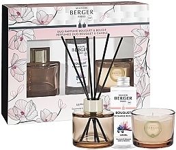 Духи, Парфюмерия, косметика Maison Berger Paris Bolero Magnólie - Набор (deff/80ml + candle/80g + deff/refill/80ml)