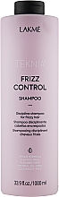 Бессульфатный дисциплинирующий шампунь для непослушных или вьющихся волос - Lakme Teknia Frizz Control Shampoo — фото N3