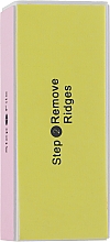 Духи, Парфюмерия, косметика Баф 4-сторонний шлифовальный на пенообразной основе, 104х34х33 мм, желто-фиолетовый - Baihe Hair