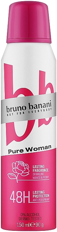 Bruno Banani Pure Woman - Дезодорант-спрей для тіла — фото N1