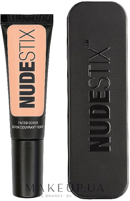 Тональная основа, 30 мл - Nudestix Tinted Cover Foundation — фото N1