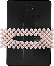 Заколка для волос, матовая, розовая пастель - Lolita Accessories Pastel Pink Matt — фото N1
