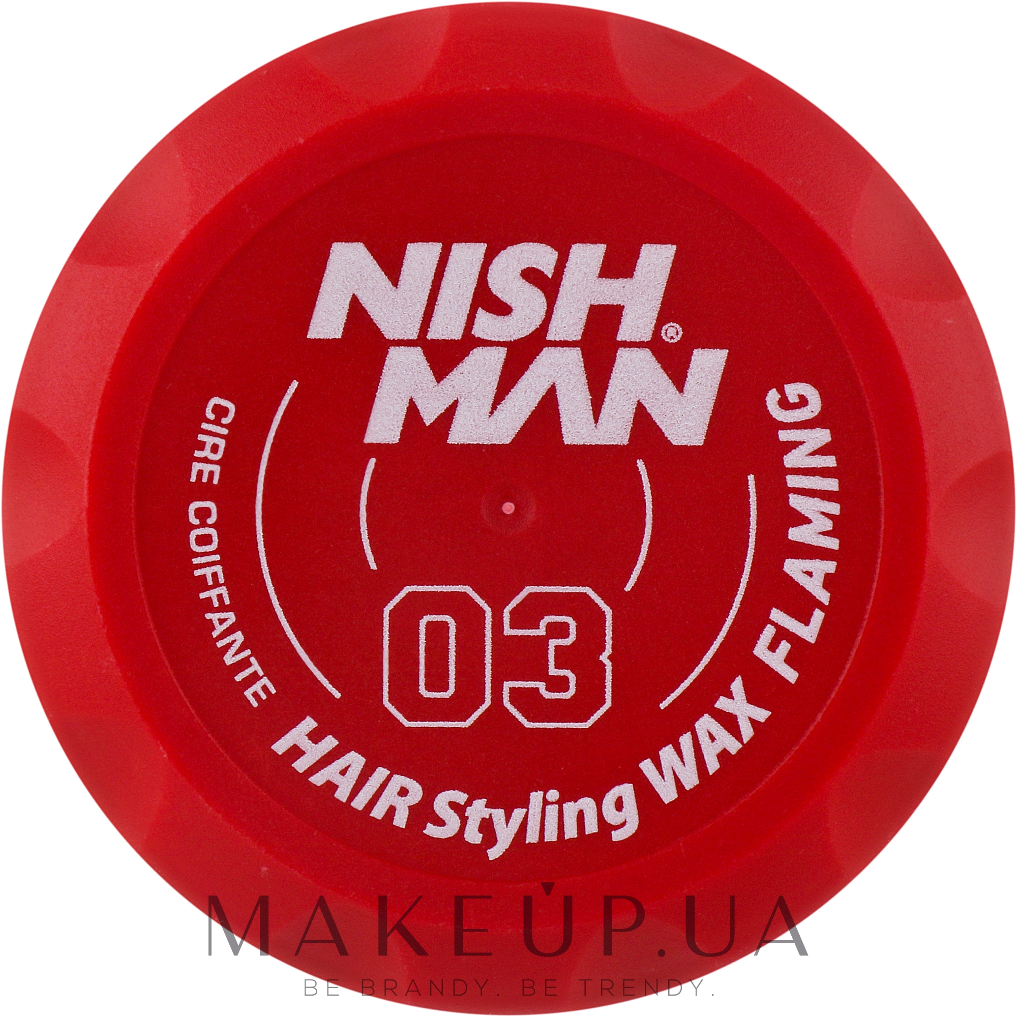 Віск для стилізації волосся - Nishman Hair Styling Wax 03 Flaming — фото 150ml