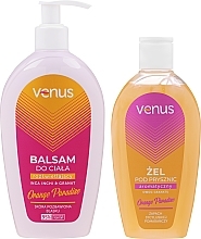 Набор - Venus Xmas in Paradise (b/balm/300ml + sh gel/200ml) — фото N2