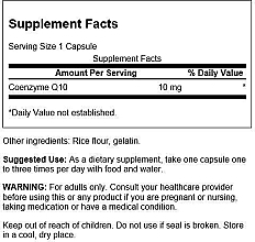 Дієтична добавка "Коензим Q10", 30 мг - Swanson CoQ10 — фото N2