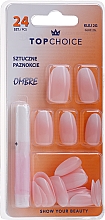 Накладные ногти "Ombre", 78026 - Top Choice — фото N1