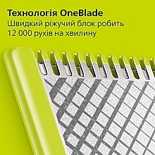 Електростанок для обличчя і тіла - Philips OneBlade Pro 360 QP6652/61 — фото N4